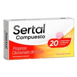 Sertal Compuesto x 10 comprimidos